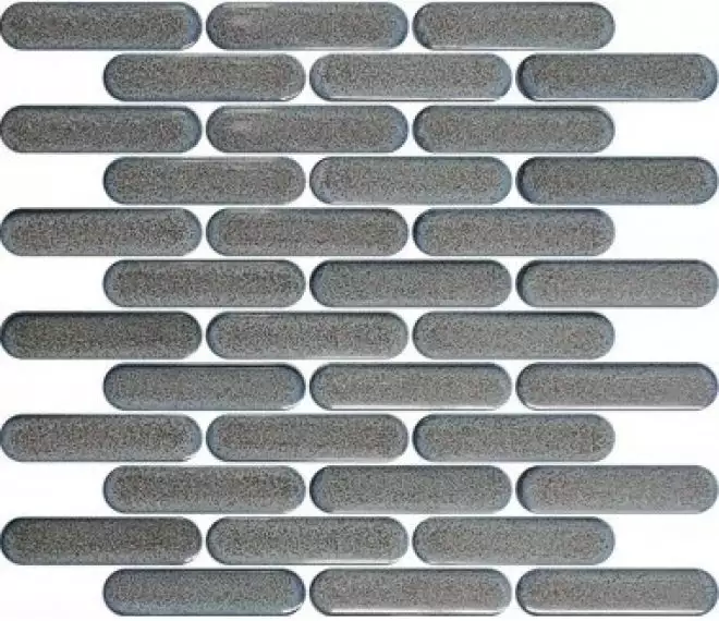 R-342 Мозаика керамика глянцевая (2,3*9,8) 30*30