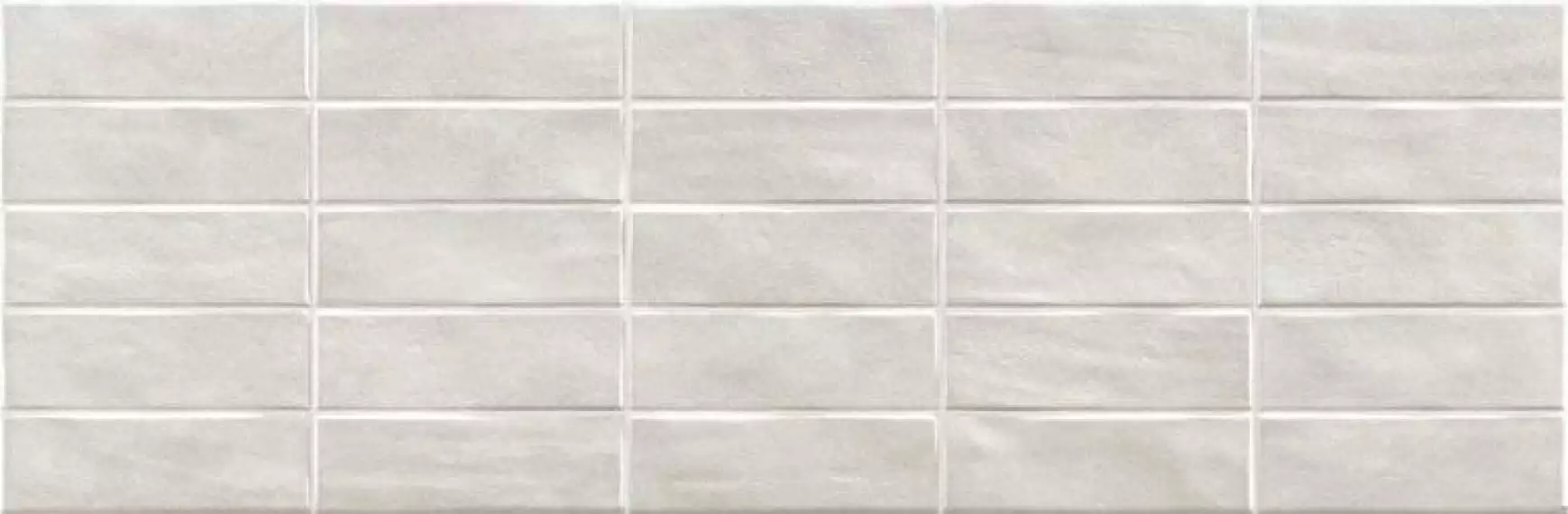 R039 Flex Struttura Brick 3D Cenere 25*76