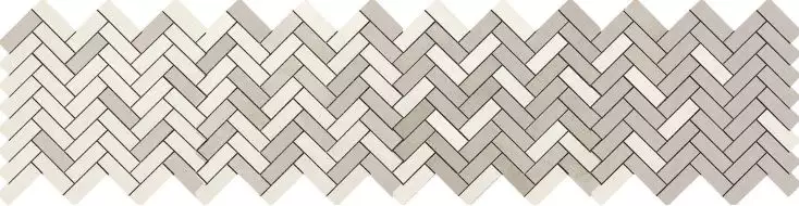 R060 Terracruda Mosaico Degrade Calce/Luce 33.2*128.8
