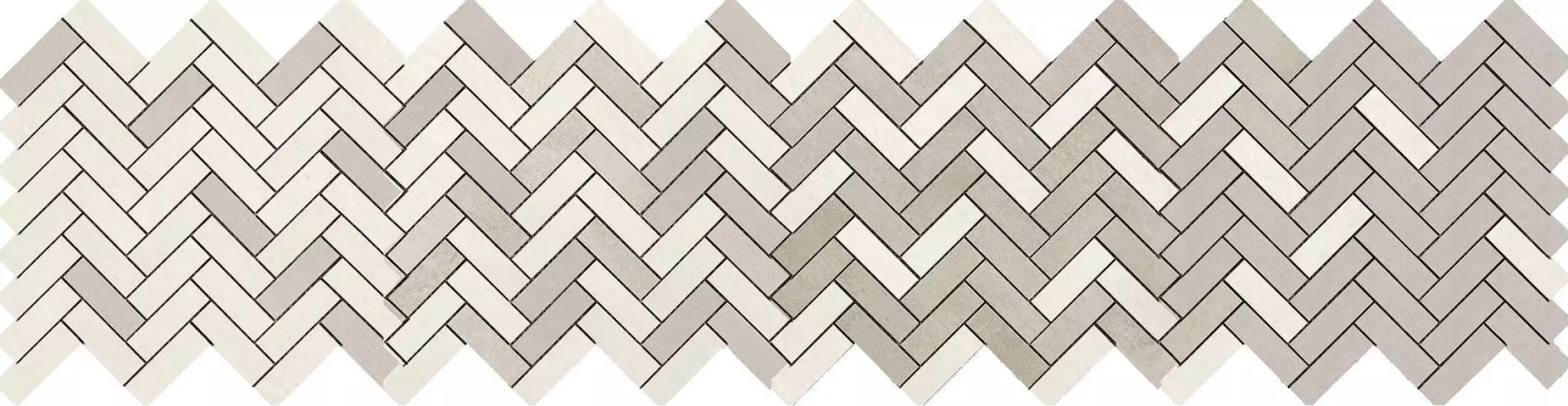 R060 Terracruda Mosaico Degrade Calce/Luce 33.2*128.8