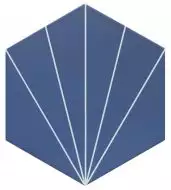 RLN0083 VENUS INDIGO 28.5x33
