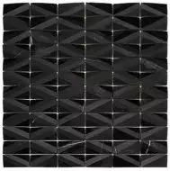 RO03MS408 Mosaico Net Black 30x30