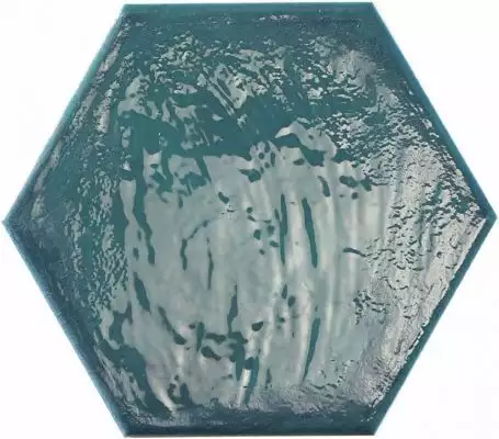 Rain Aquamarine Hex 19.8x22.8