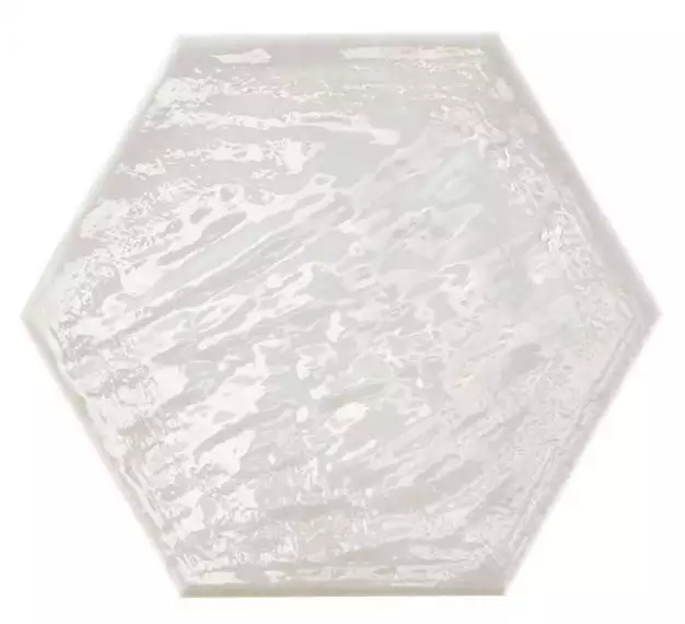Rain Bianco Hex 19.8x22.8