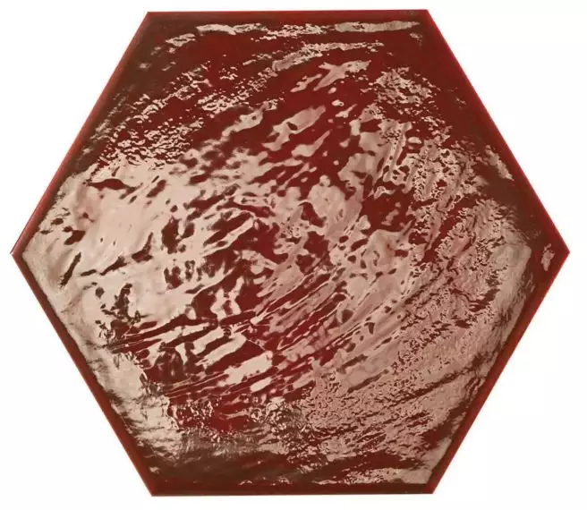 Rain Bordeaux Hex 19.8x22.8