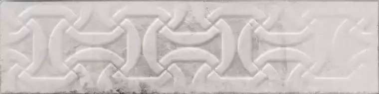 Relieve Drop White Brillo 7.5x30