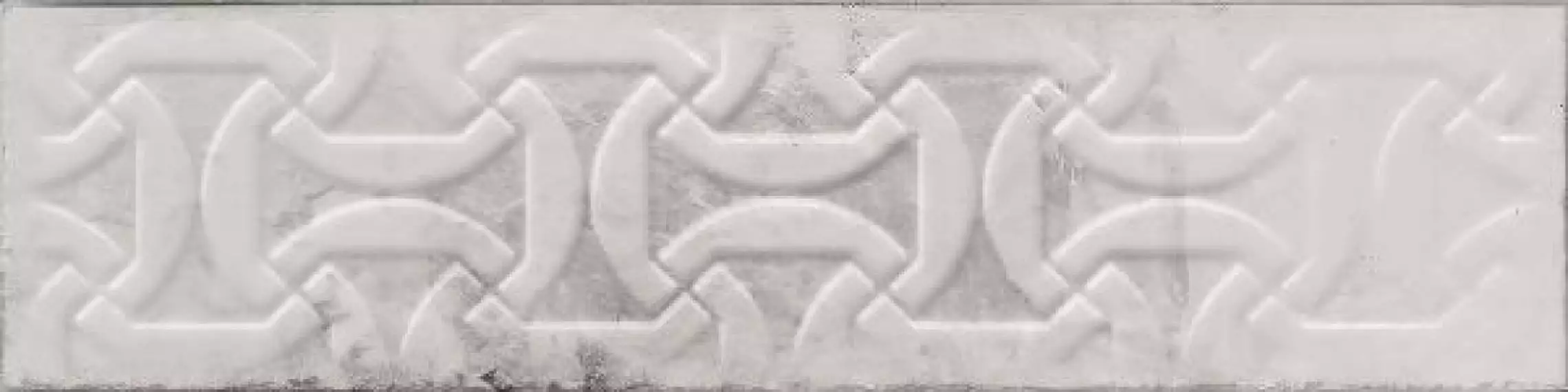 Relieve Drop White Brillo 7.5x30