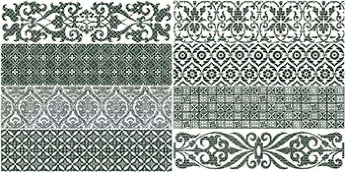Rev. Deco Bricktrend White 8.15x33.15