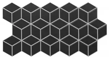 Rhombus Black 51x26.5