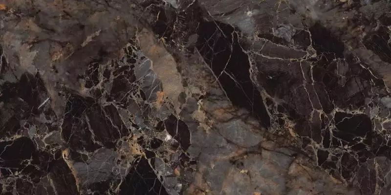Rock 2005 Dark Gold Carving Polished 60x120