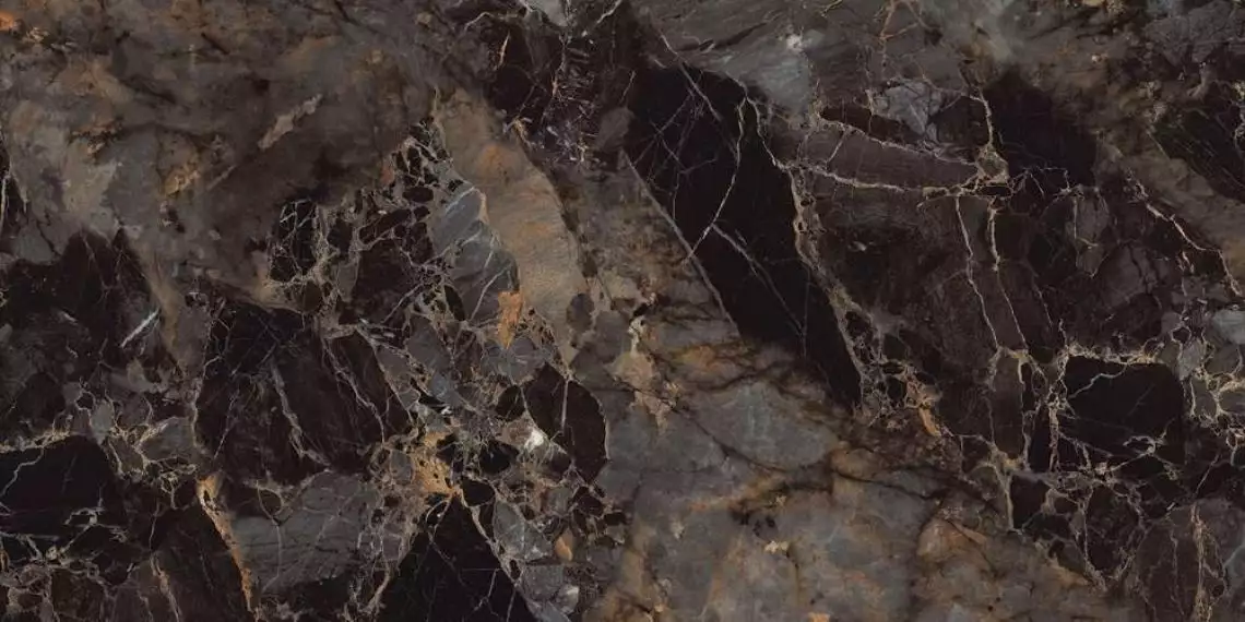 Rock 2005 Dark Gold Carving Polished 60x120