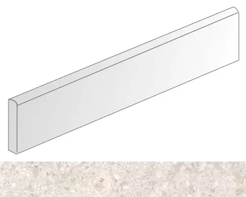 Rodapie Ceppo di Gre Marfil 9.4x60