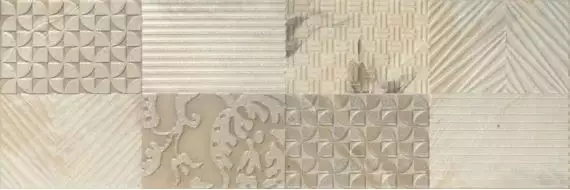 Ros. 7511 COMPOSICION GALLERY II BEIGE 25x75