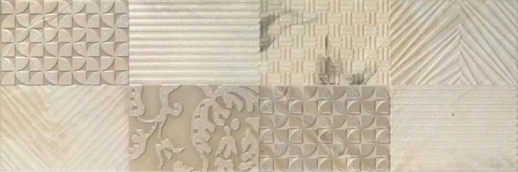 Ros. 7511 COMPOSICION GALLERY II BEIGE 25x75