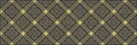 Royal Декор чёрный 20х60