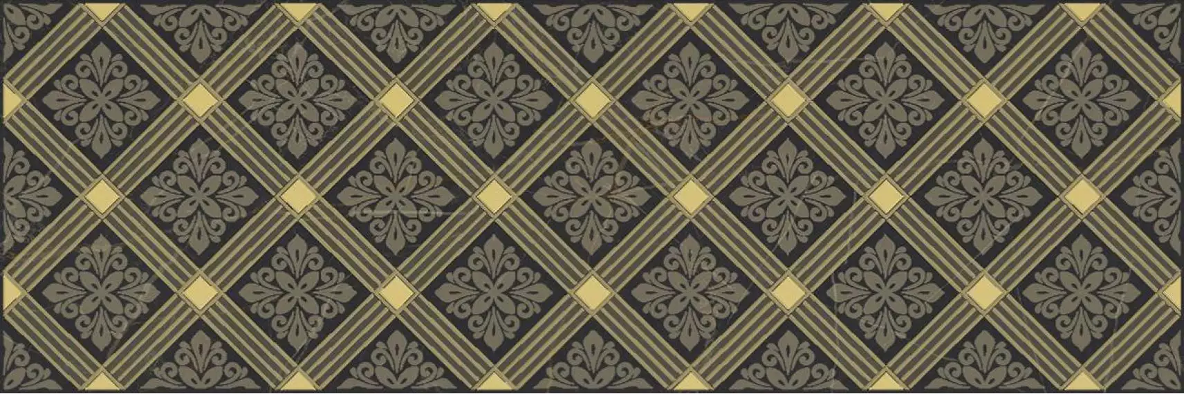 Royal Декор чёрный 20х60