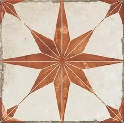 SCINTILLA Paprika Orange Pre-cut 45x45