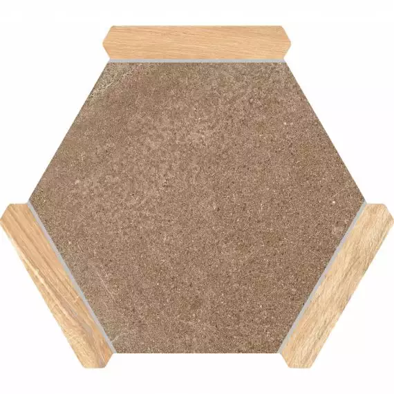 Sacramento Marron Pino 22x25