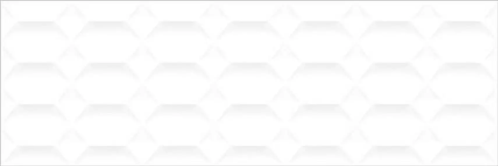 Satin White Hexa 30x90