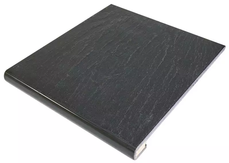 Scalino Lavagna Nera Levigato 9.5мм 30x33