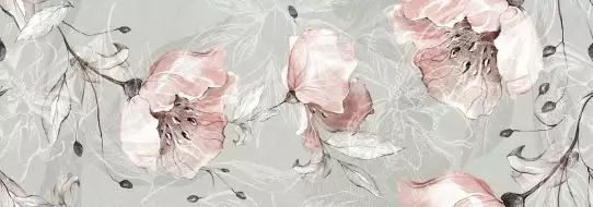 Sense Floral Ret 35x100