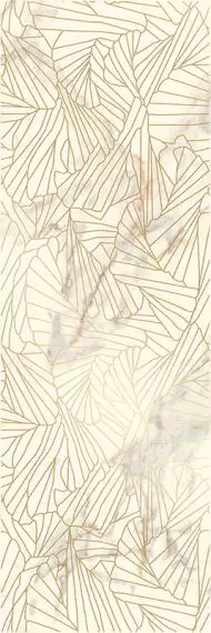 Serene Bianco Inserto 25x75