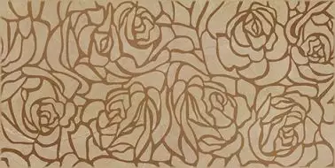 Serenity Rosas Декор коричневый 08-03-15-1349 20х40