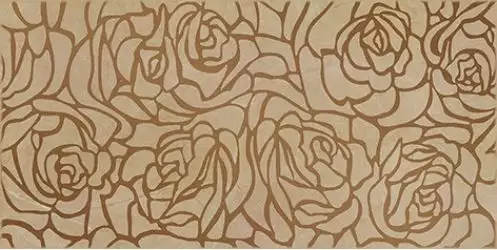 Serenity Rosas Декор коричневый 08-03-15-1349 20х40
