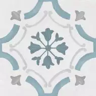 Sirocco Blue Ornate 22,3x22,3