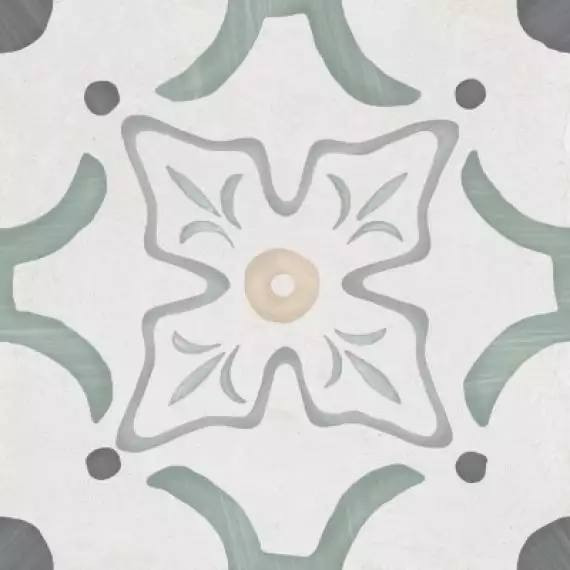 Sirocco Green Flower 22,3x22,3