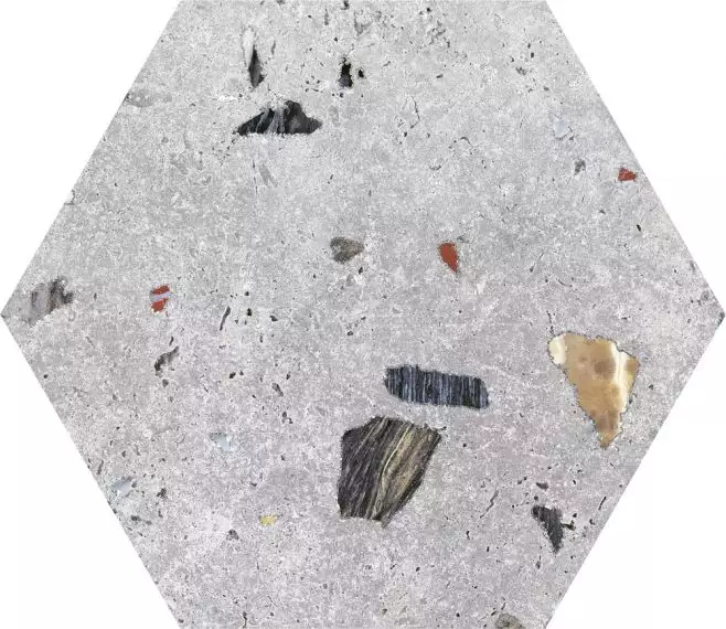 Sonar Silver Hexagonal 22x25