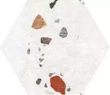 Sonar White Hexagonal 22x25