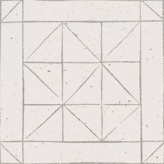 Square Sketch Decor 18.5x18.5