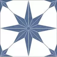 Stella Azul 25x25