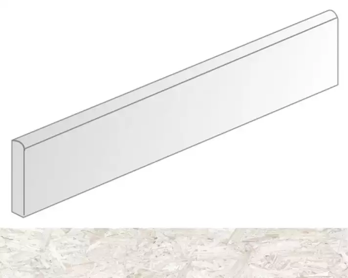Strand-R rodapie Blanco 59.3x9.4