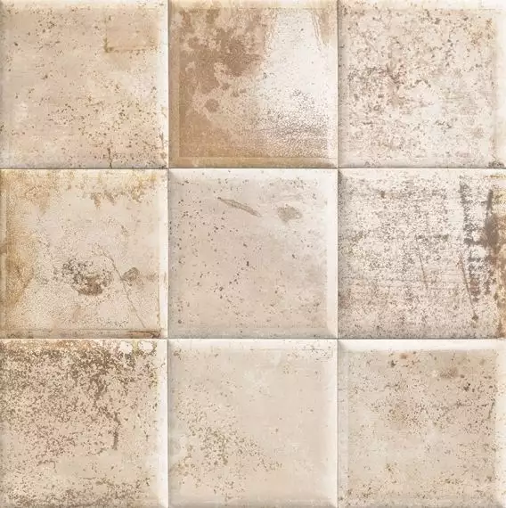 TIN-TILE CREAM 20x20