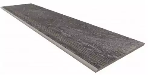 TN02 Ступень Anthracite неполированная с насечками 30x120