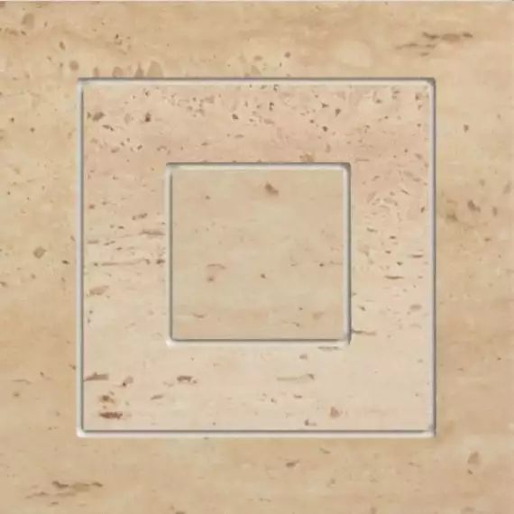 TRAVERTINE 11P naroznik 14,8x14,8