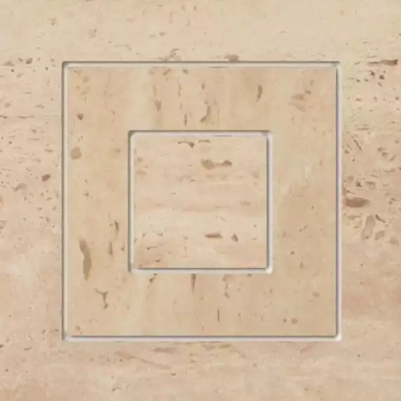 TRAVERTINE 1P naroznik 14,8x14,8
