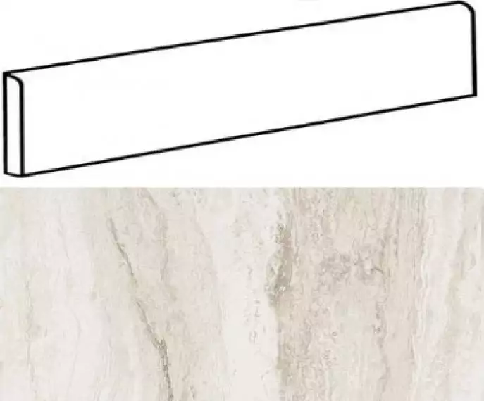 TRA ON BT90 BIANCO 90x6