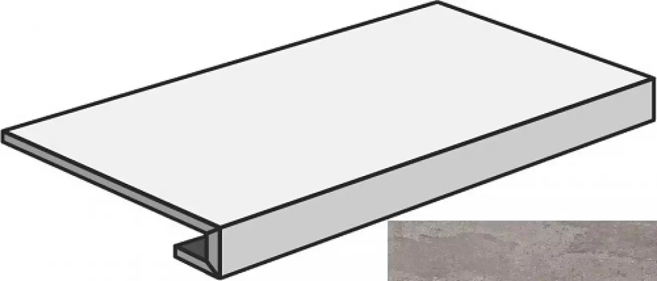TUBE G120G Grey 120x32.5