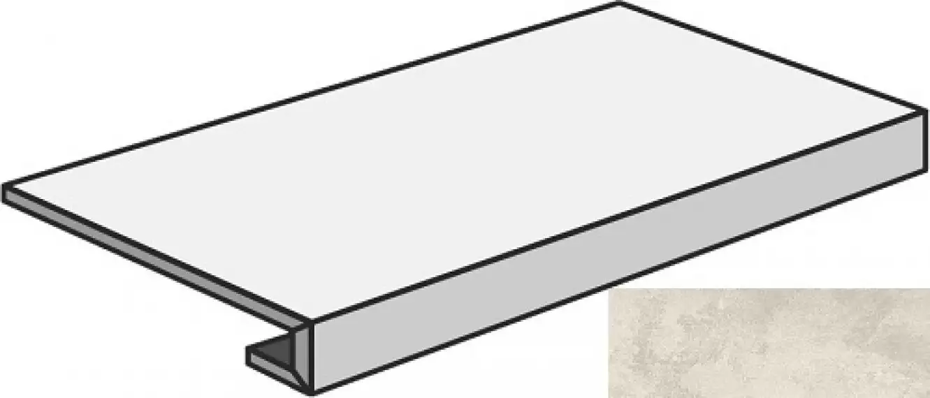 TUBE G120W White 120x32.5