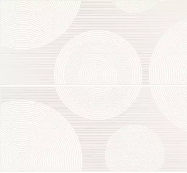 TV2F052 Tiffany панно белый 40x44