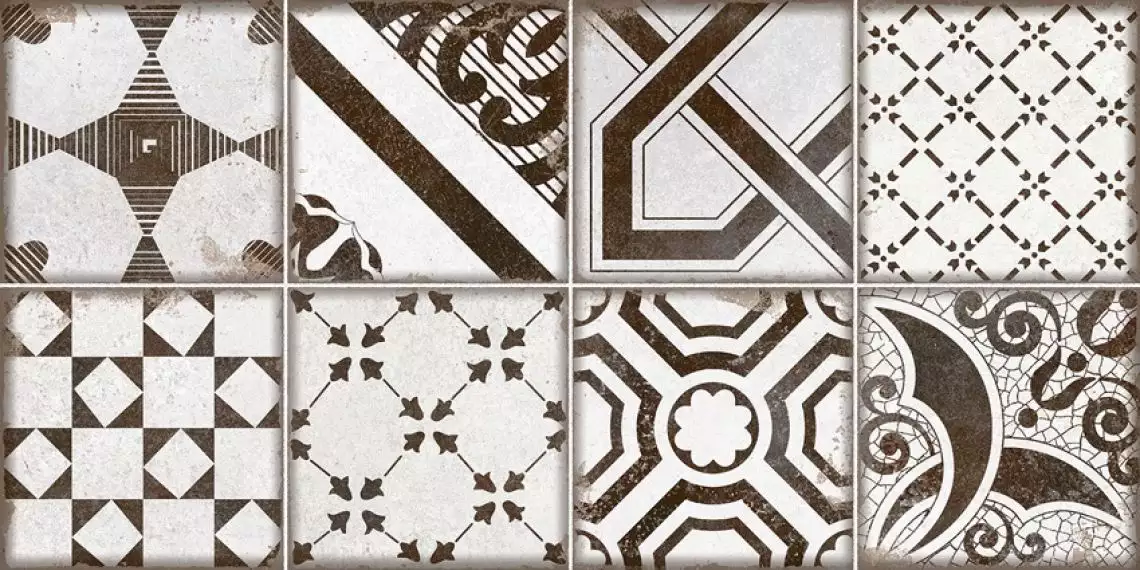 TWU2550BOH17 Плитка Boho рельефная 249x500x8