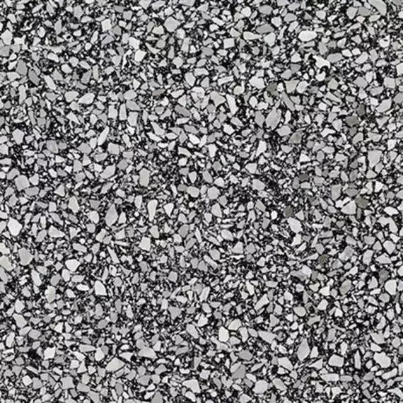 Terrazzo Black Lappato 75.5x75.5