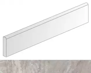 Titan-R rodapie Mara-R Cemento 9.4x59.3