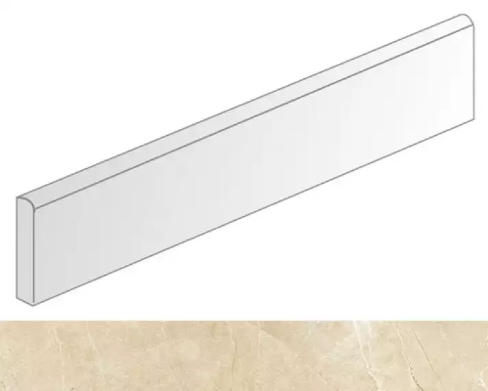 Titan-R rodapie Vero Crema 9.4x59.3