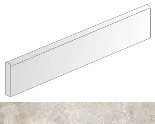 Titan rodapie Paros Grafito 9.4x60