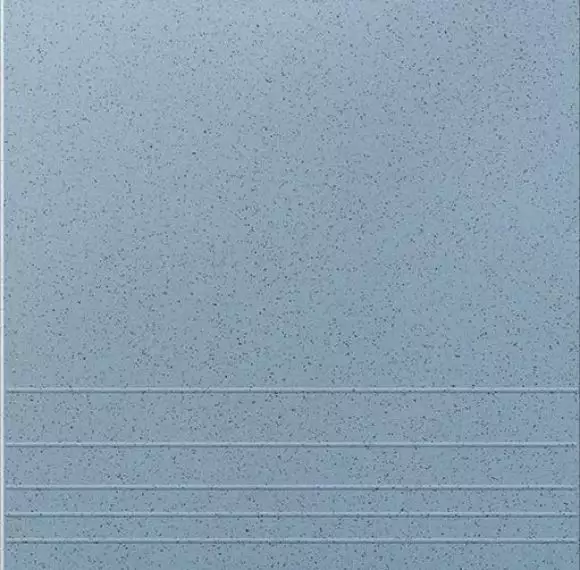 U116M Ступень Синий соль-перец матовая рельеф 30х30
