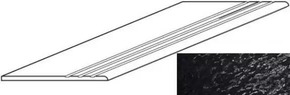Ultra диаманте неро LR 120x30